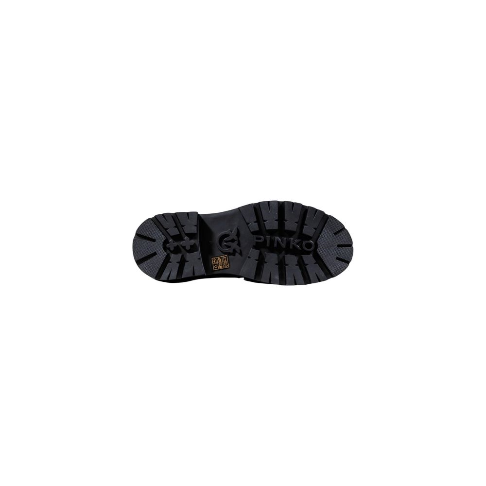 PINKO Black Leather Platform Pumps PINKO Black Leather Platform Pumps - Image 5