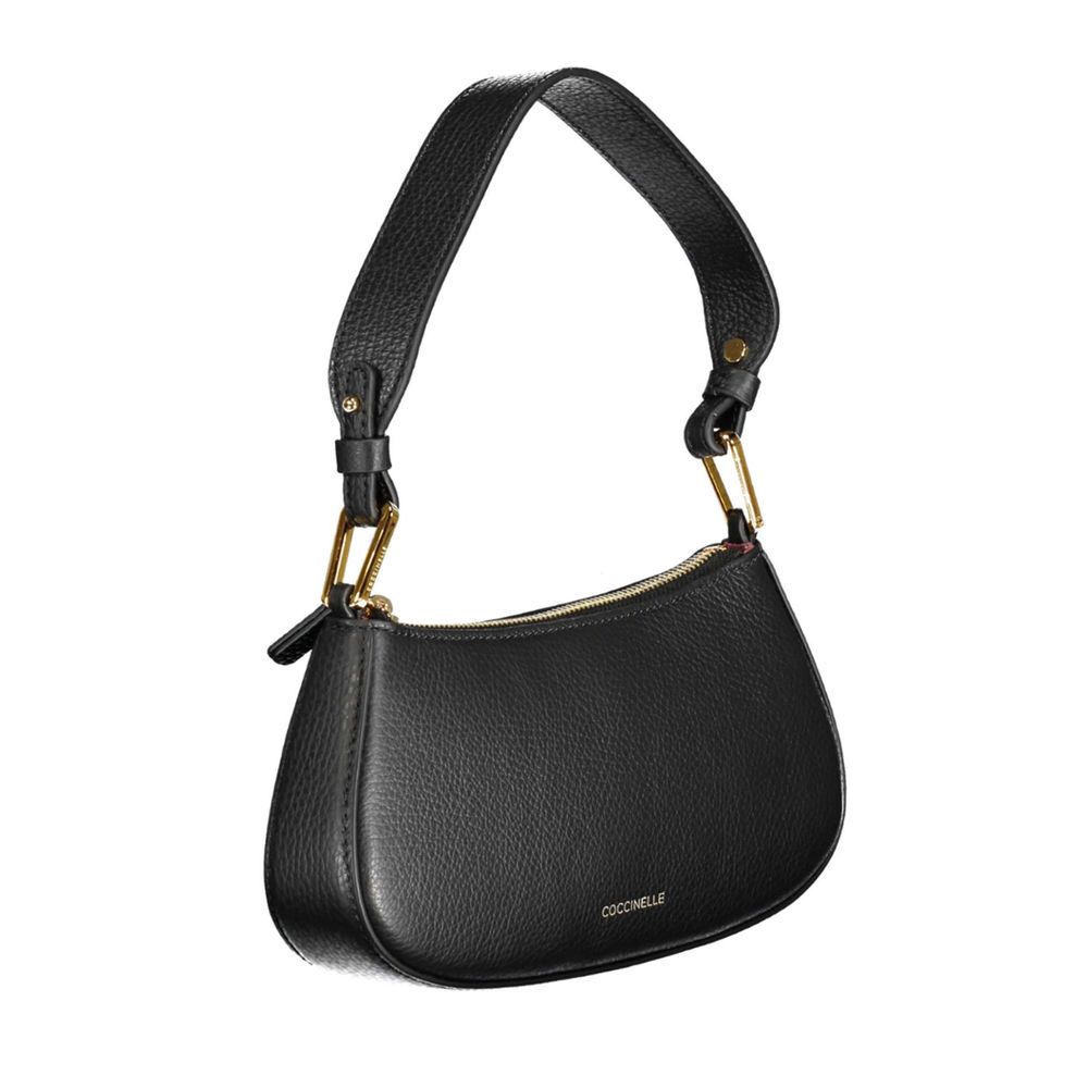 Coccinelle Black Leather Women Handbag Coccinelle Black Leather Women Handbag - Image 3