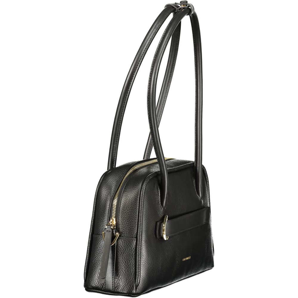 Coccinelle Nero Pelle Women Handbag Coccinelle Nero Pelle Women Handbag - Image 3