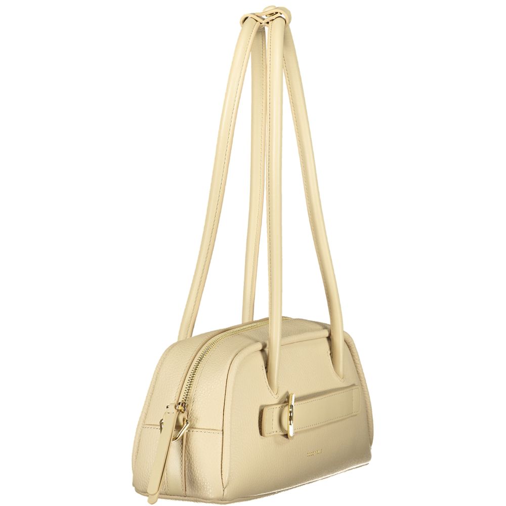 Coccinelle Beige Pelle Women Handbag Coccinelle Beige Pelle Women Handbag - Image 3