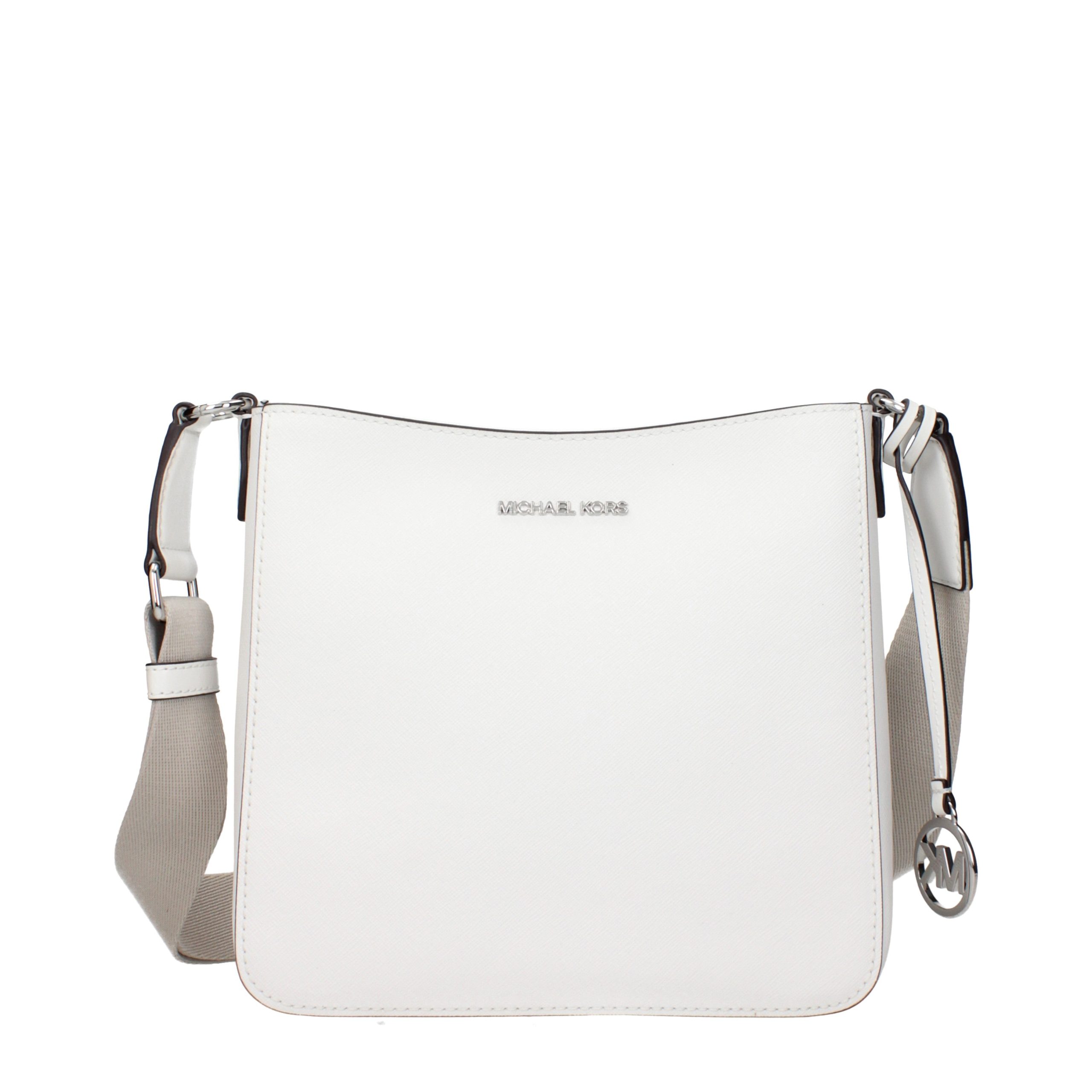 Michael Kors White Leather Shoulder Bag Michael Kors White Leather Shoulder Bag