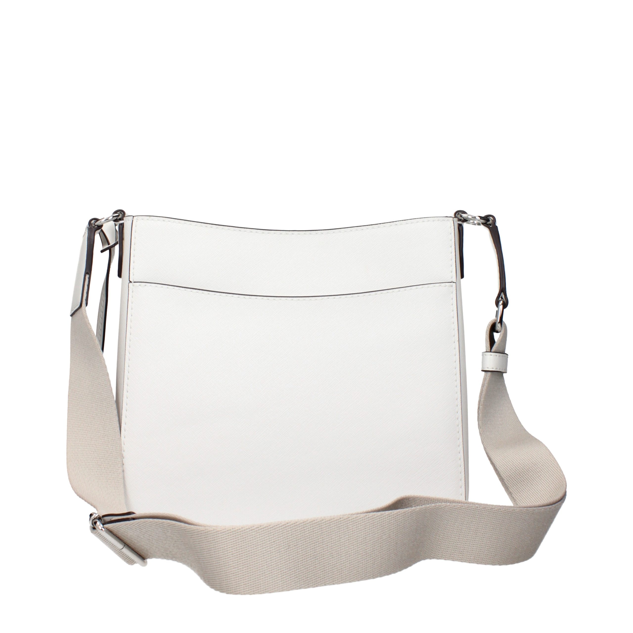 Michael Kors White Leather Shoulder Bag Michael Kors White Leather Shoulder Bag - Image 3