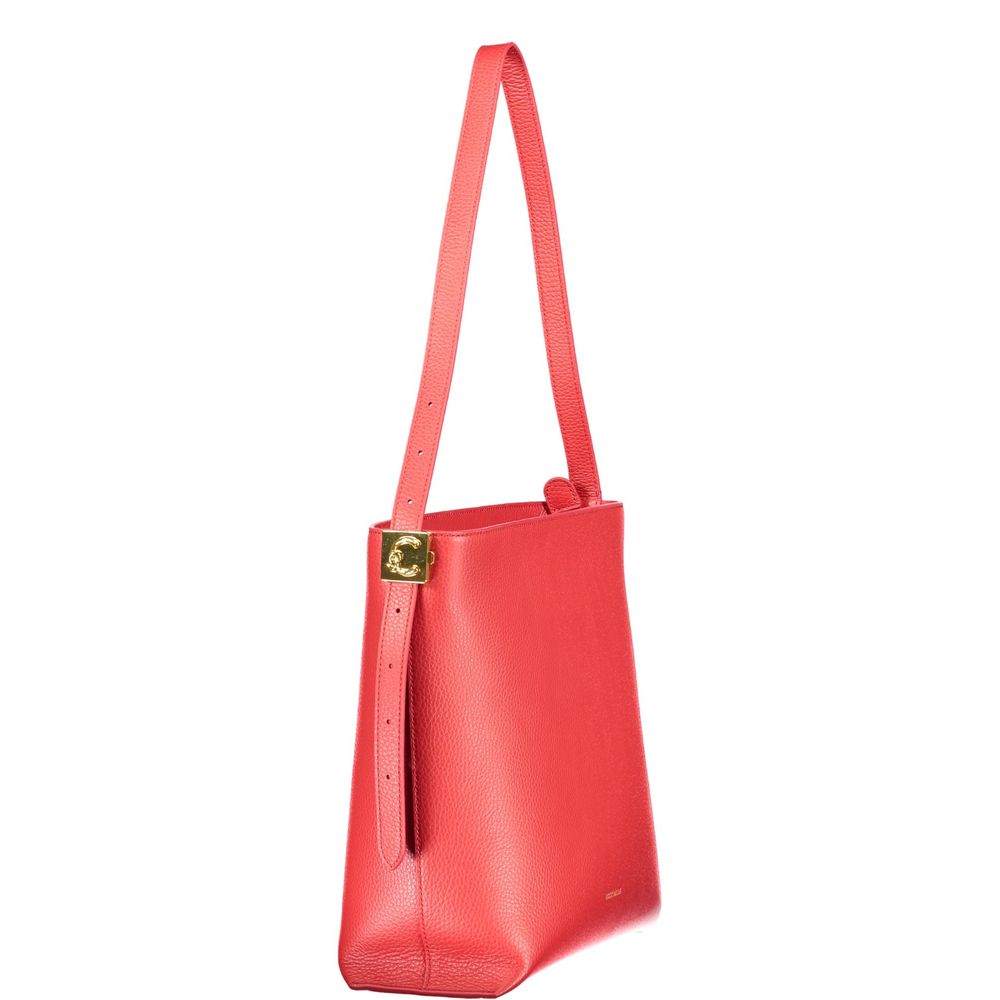 Coccinelle Rosso Leather Woman Handbag Coccinelle Rosso Leather Woman Handbag - Image 3