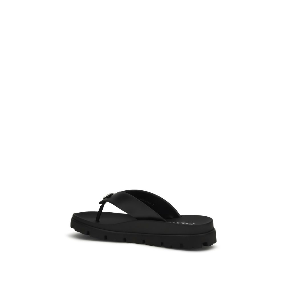 Prada rudos odinės įspiriamos basutės Prada rudos odinės įspiriamos basutės - Image 3