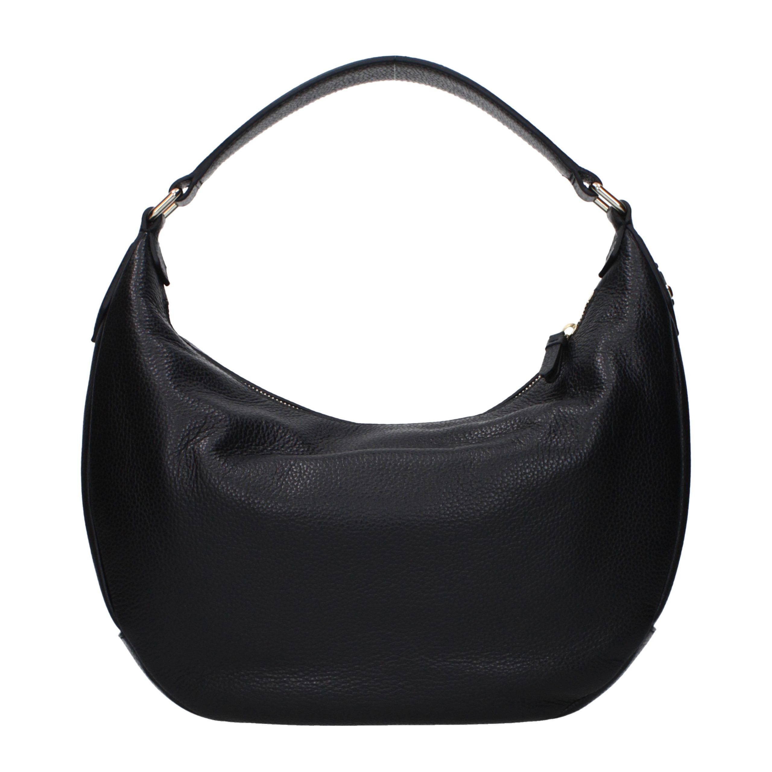Jimmy Choo juoda odinė rankinė per petį Jimmy Choo juoda odinė rankinė per petį