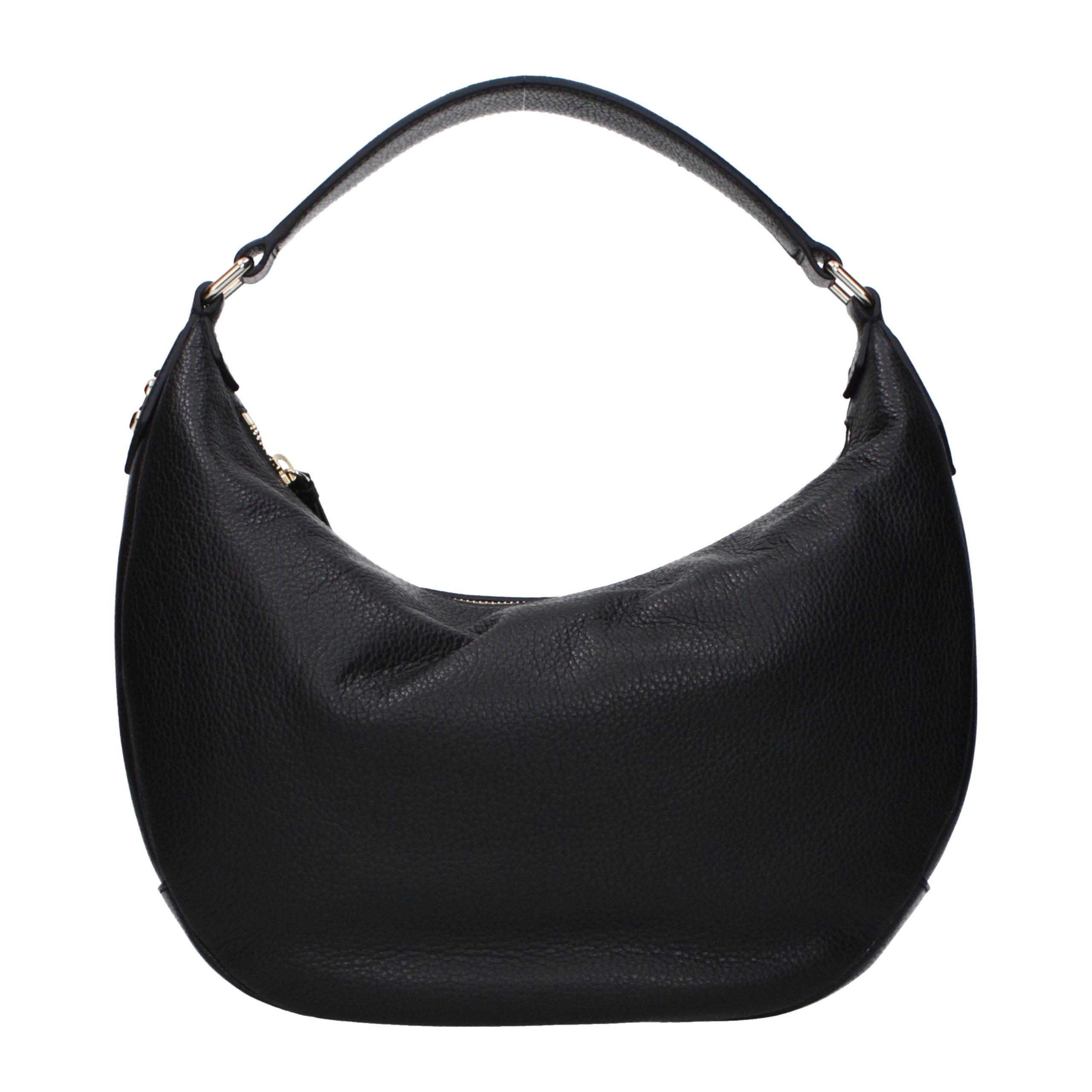 Jimmy Choo juoda odinė rankinė per petį Jimmy Choo juoda odinė rankinė per petį - Image 3