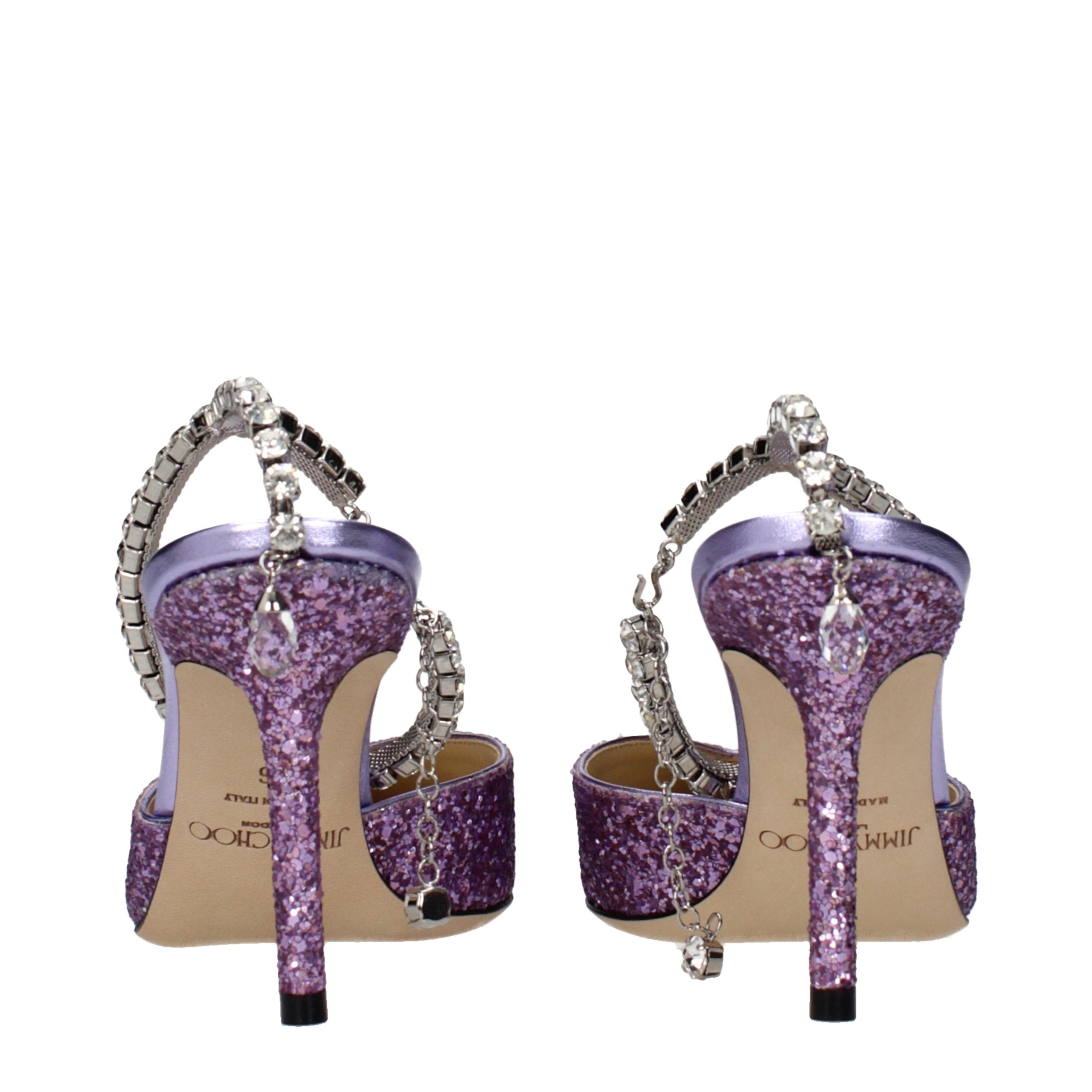 Jimmy Choo Purple Plastic Stiletto Heel Sandals Jimmy Choo Purple Plastic Stiletto Heel Sandals - Image 5
