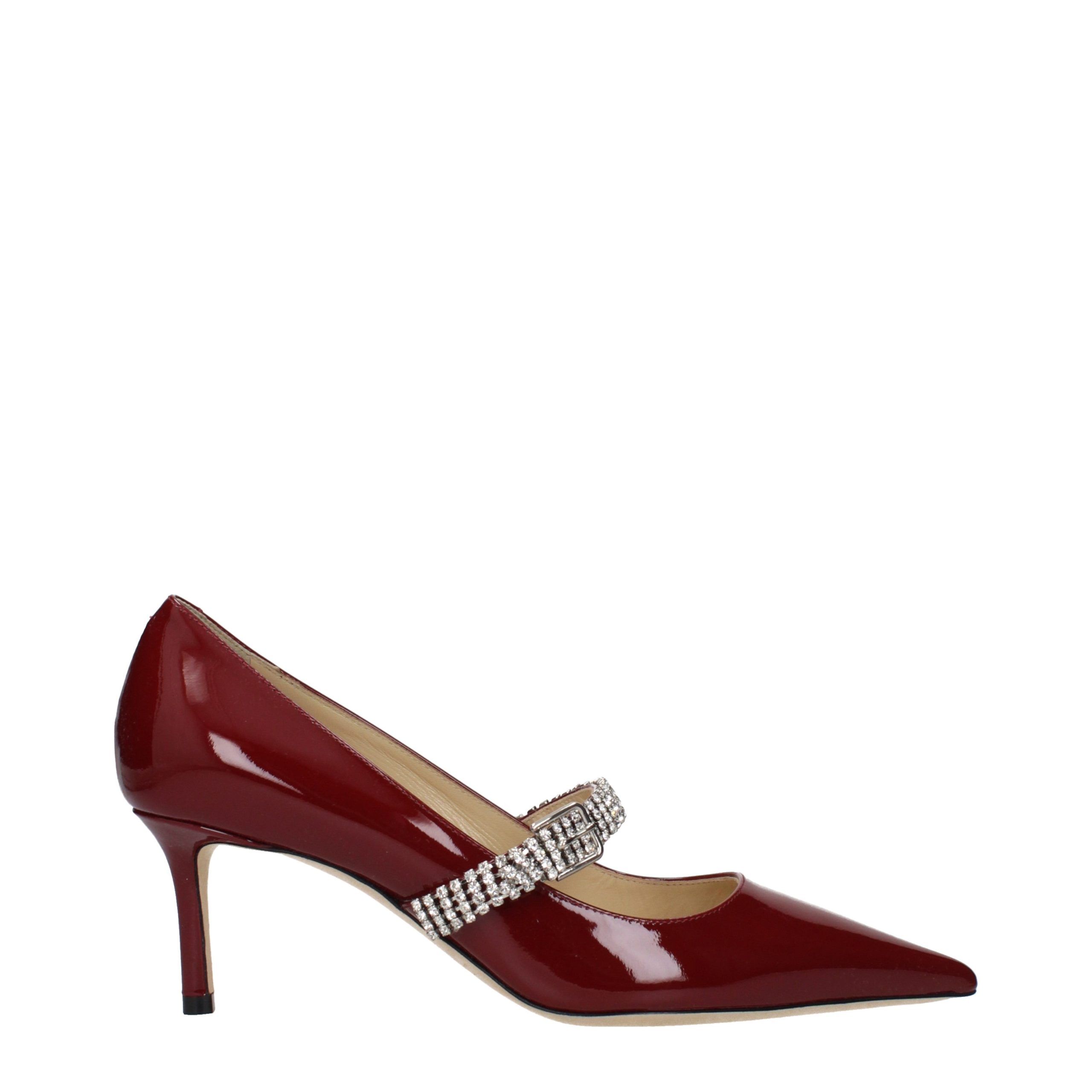Jimmy Choo raudoni odiniai aukštakulniai bateliai Jimmy Choo raudoni odiniai aukštakulniai bateliai