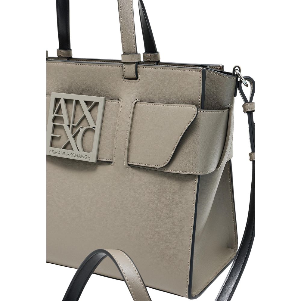 Armani Exchange bėžinė dirbtinės odos rankinė Armani Exchange bėžinė dirbtinės odos rankinė - Image 4