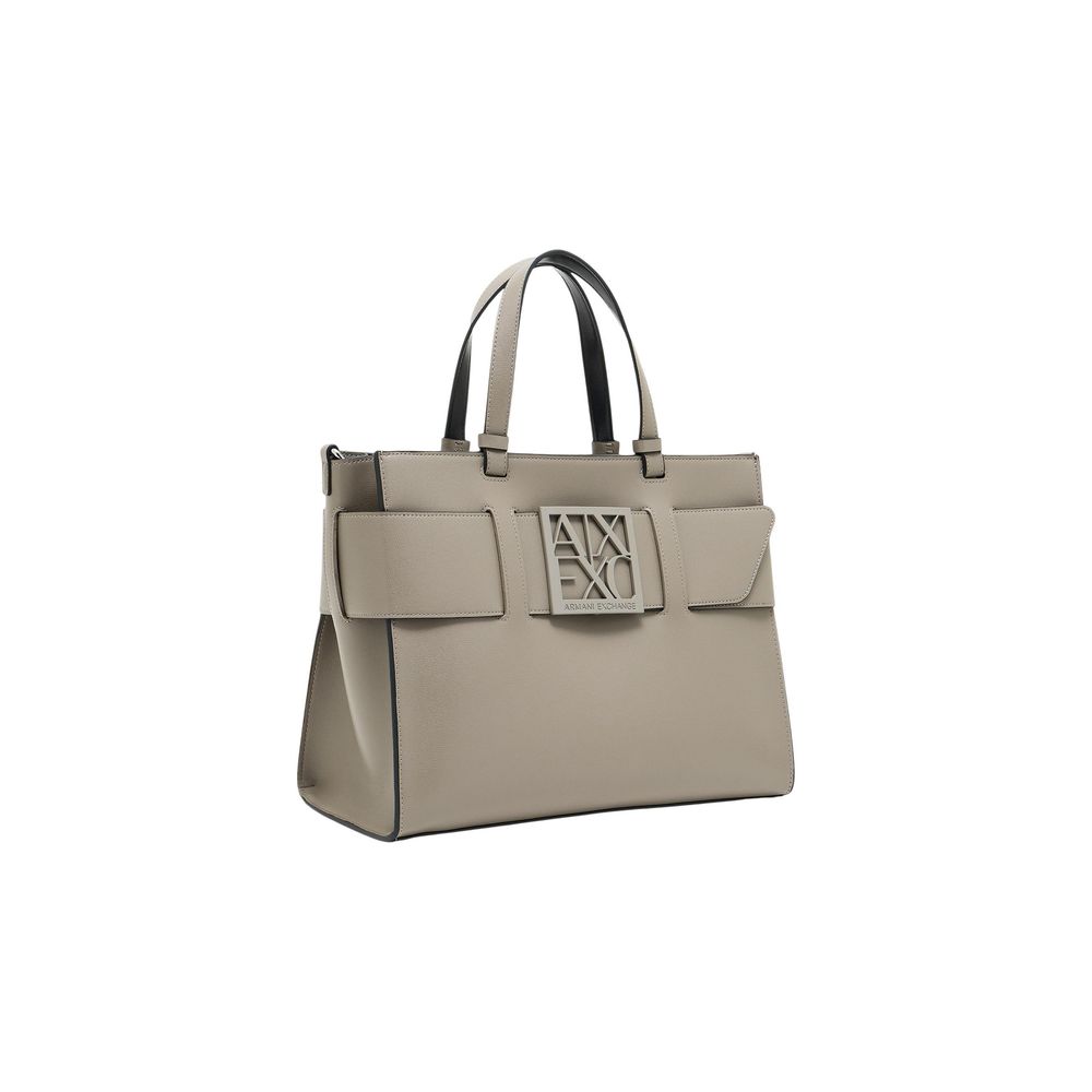 Armani Exchange bėžinė dirbtinės odos rankinė Armani Exchange bėžinė dirbtinės odos rankinė - Image 5