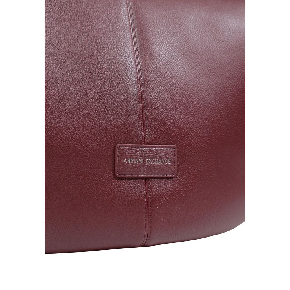 Armani Exchange bordo spalvos poliesterio rankinė Armani Exchange bordo spalvos poliesterio rankinė - Image 4