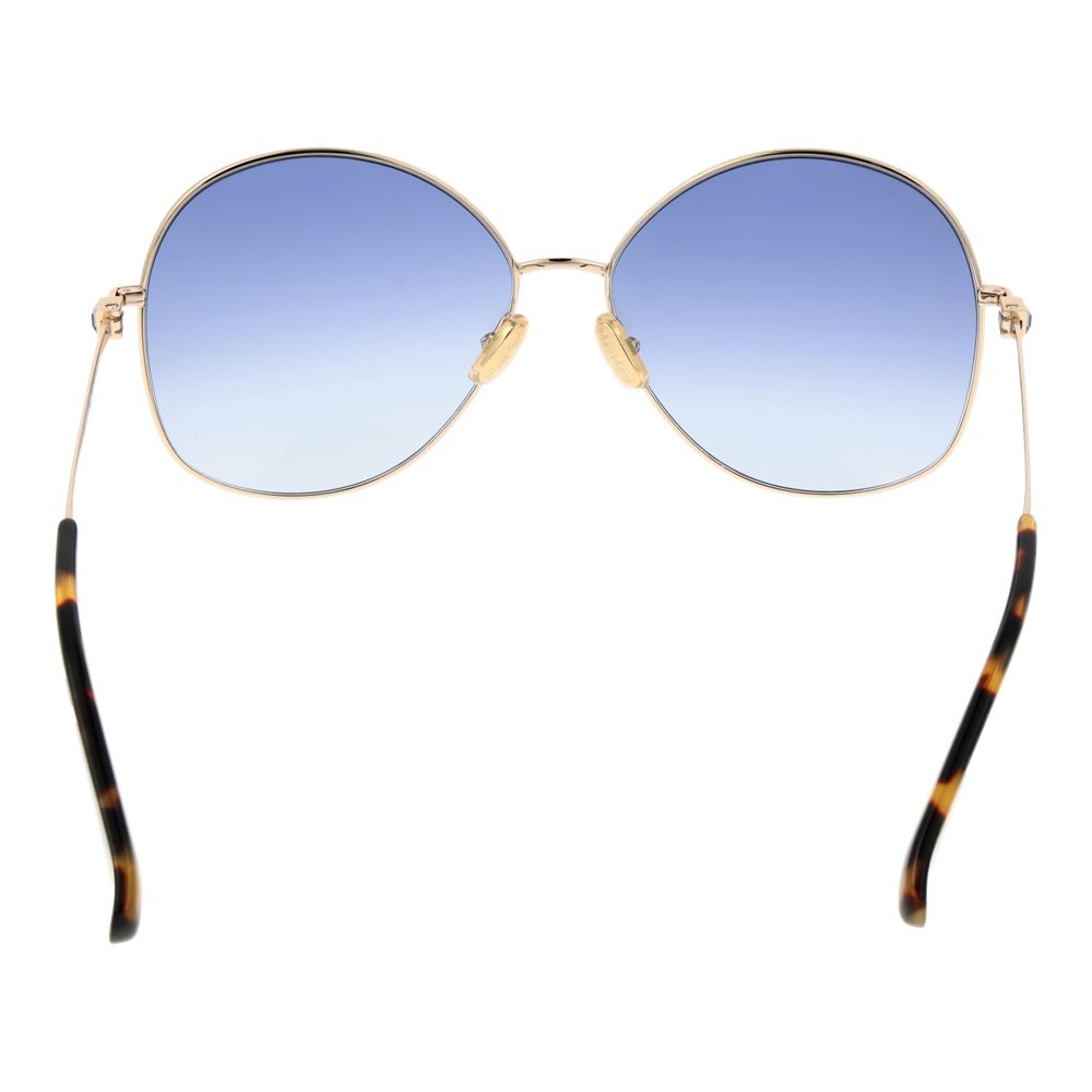 Max Mara auksiniai metaliniai akiniai nuo saulės Max Mara auksiniai metaliniai akiniai nuo saulės - Image 3