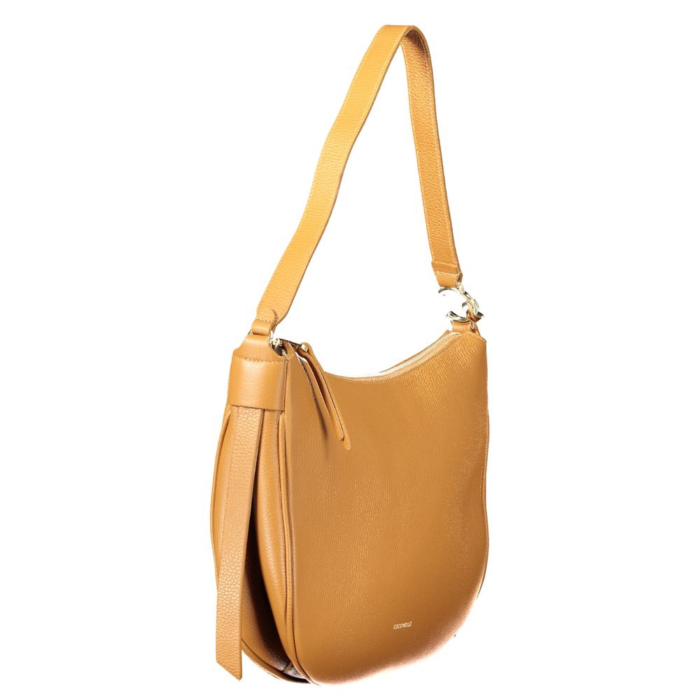 Coccinelle Marrone Leather Women Handbag Coccinelle Marrone Leather Women Handbag - Image 3