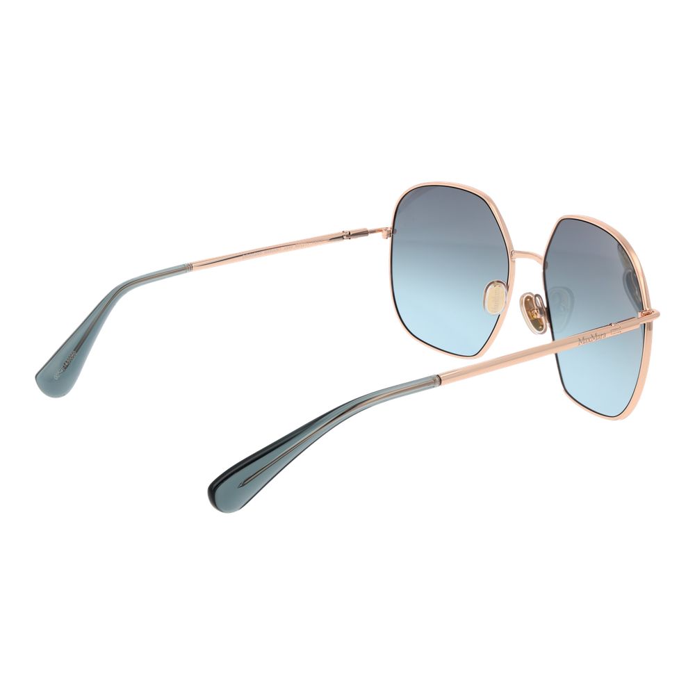 Max Mara rausvo aukso metaliniai akiniai nuo saulės Max Mara rausvo aukso metaliniai akiniai nuo saulės - Image 3