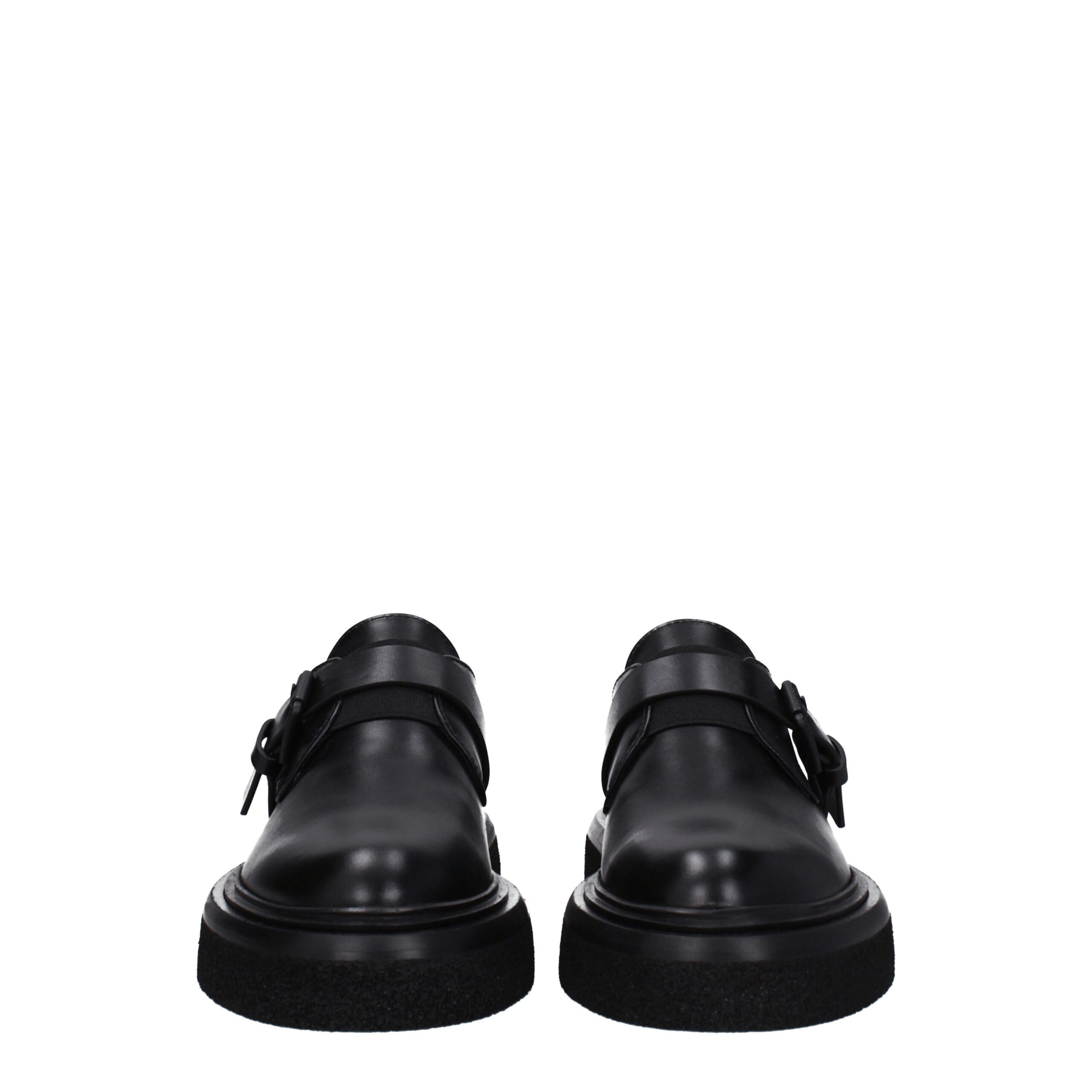MAX MARA vyriški juodi odiniai klasikiniai batai MAX MARA vyriški juodi odiniai klasikiniai batai - Image 3