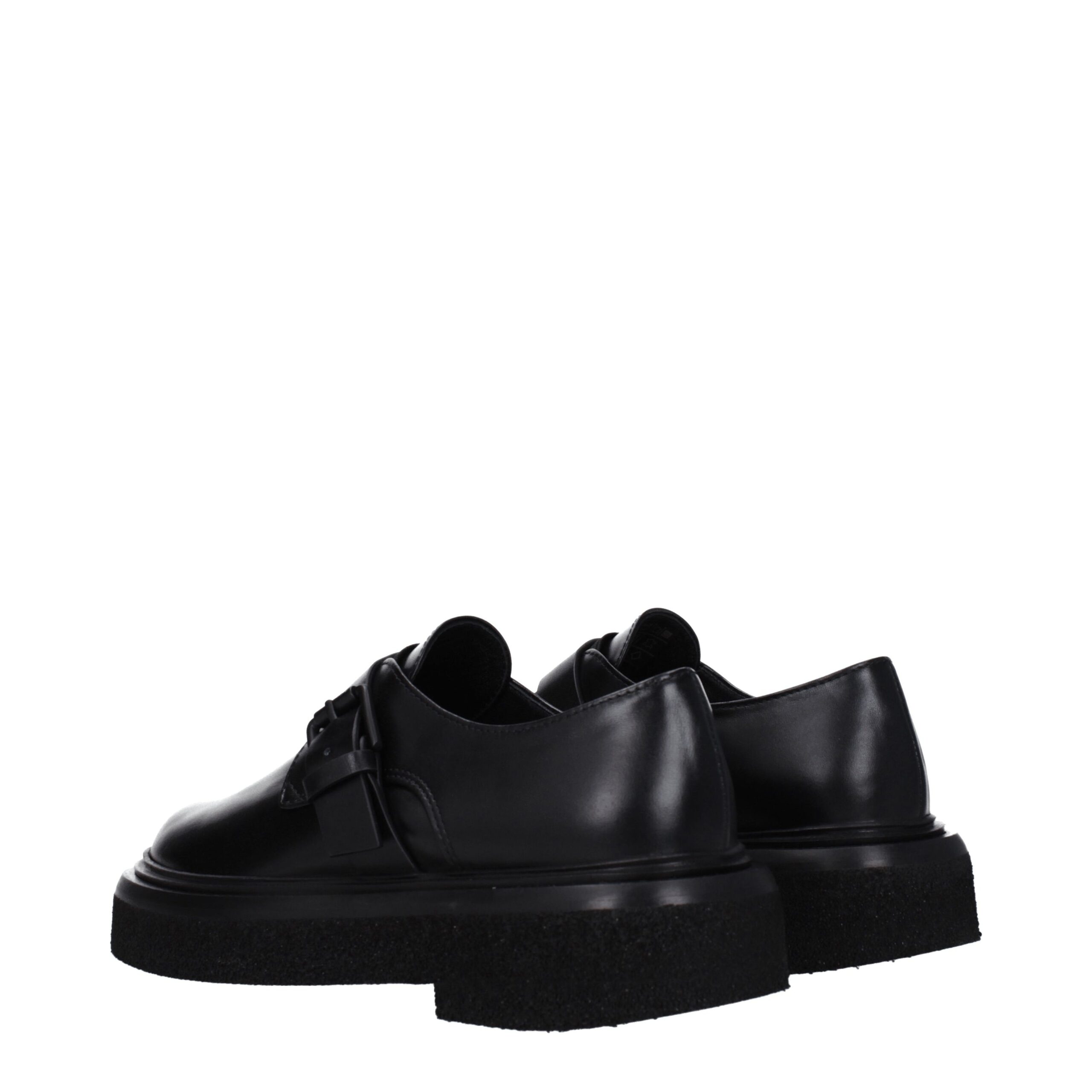 MAX MARA vyriški juodi odiniai klasikiniai batai MAX MARA vyriški juodi odiniai klasikiniai batai - Image 4