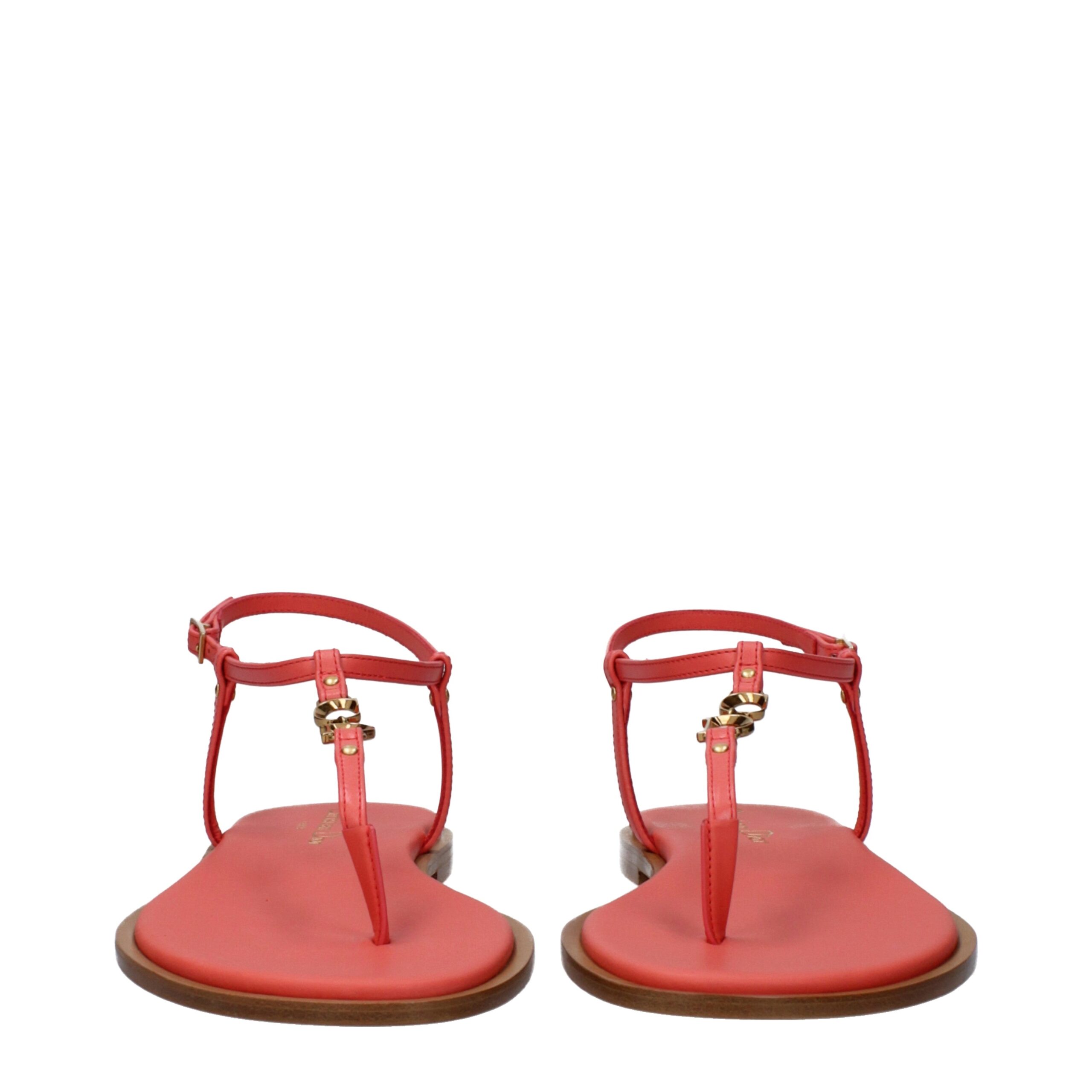 Christian Dior Pink Leather Flip-Flop Sandals Christian Dior Pink Leather Flip-Flop Sandals - Image 3