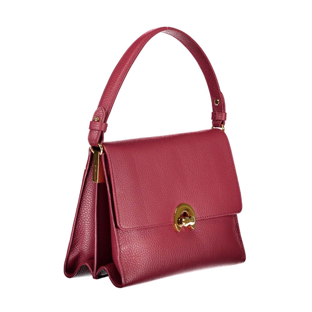 Coccinelle Rosso Leather Women Handbag Coccinelle Rosso Leather Women Handbag - Image 3