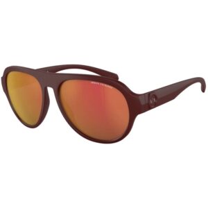 Armani Exchange rudi acetato akiniai nuo saulės