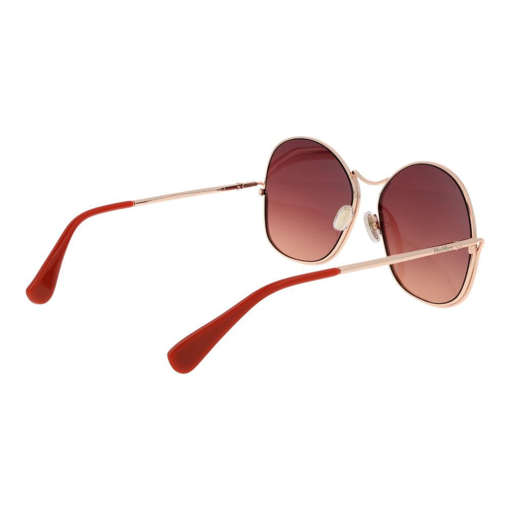 Max Mara rausvo aukso metaliniai akiniai nuo saulės Max Mara rausvo aukso metaliniai akiniai nuo saulės - Image 3