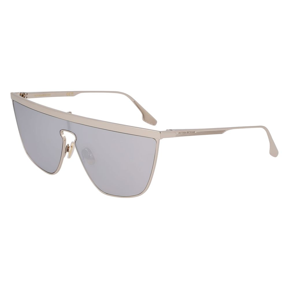 Victoria Beckham Gray Metal Sunglasses Victoria Beckham Gray Metal Sunglasses