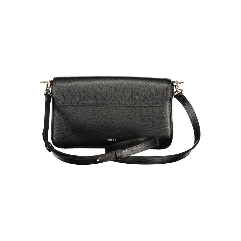 Furla Nero Leather Women Handbag Furla Nero Leather Women Handbag - Image 2