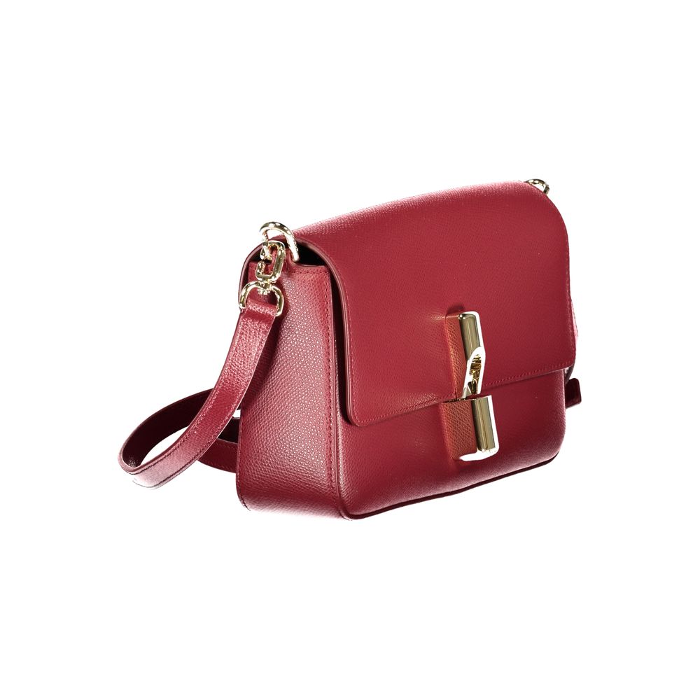 Furla Rosso Leather Women Handbag Furla Rosso Leather Women Handbag - Image 3