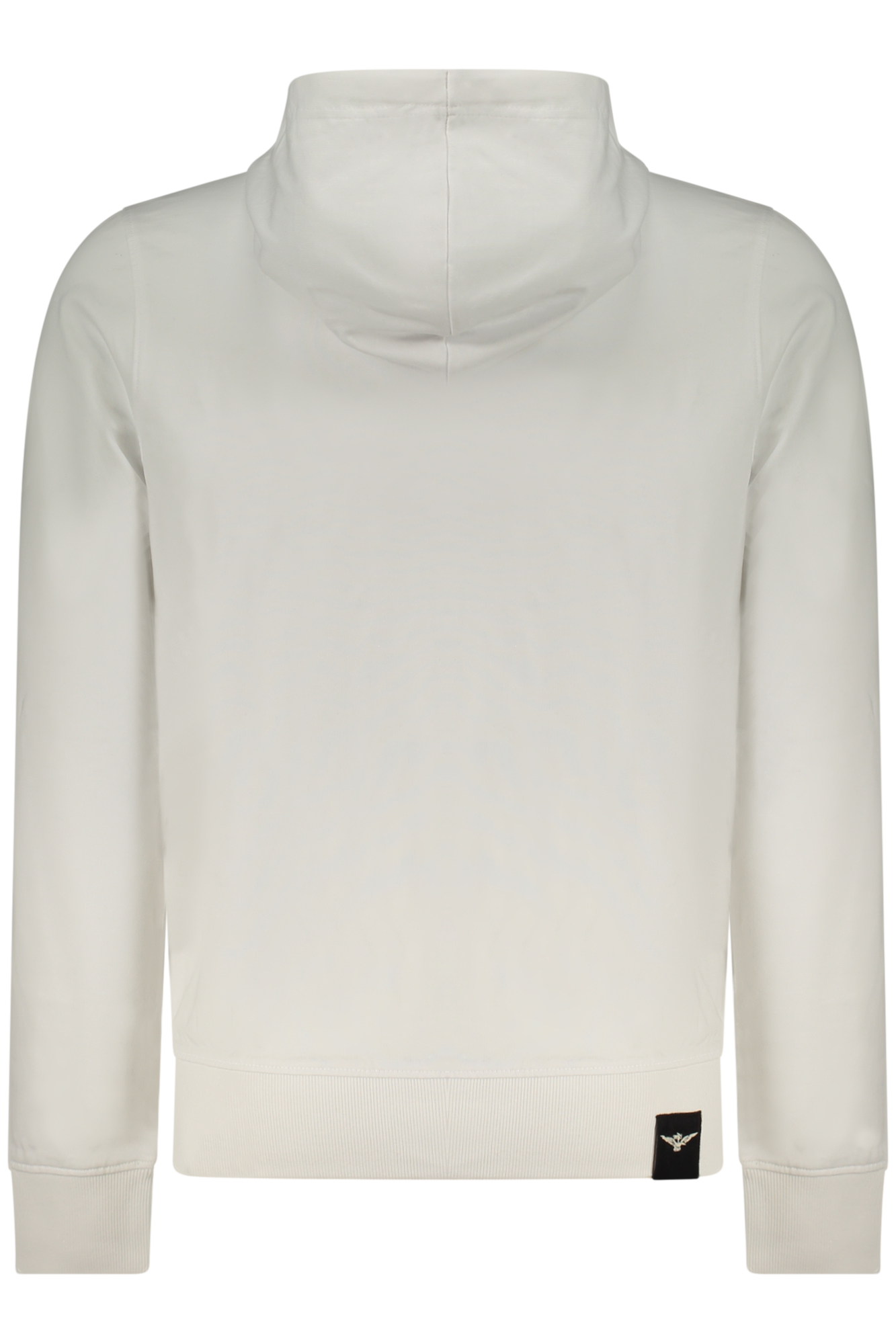 MILITARY ACADEMY MEN'S WHITE ZIP-UP SWEATSHIRT MILITARY ACADEMY MEN'S WHITE ZIP-UP SWEATSHIRT - Image 2