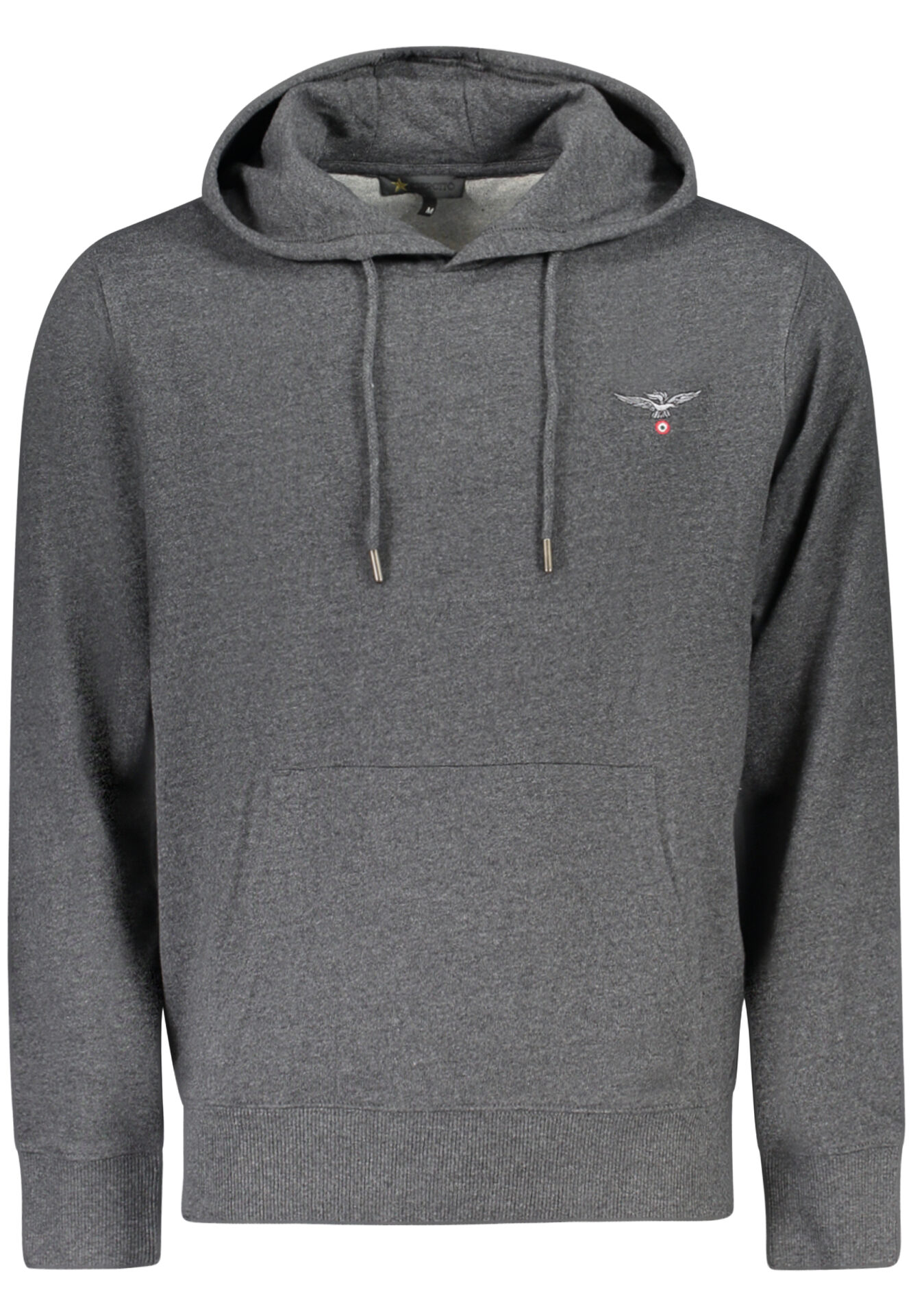 MILITARY ACADEMY MEN'S GRAY ZIP-UP SWEATSHIRT