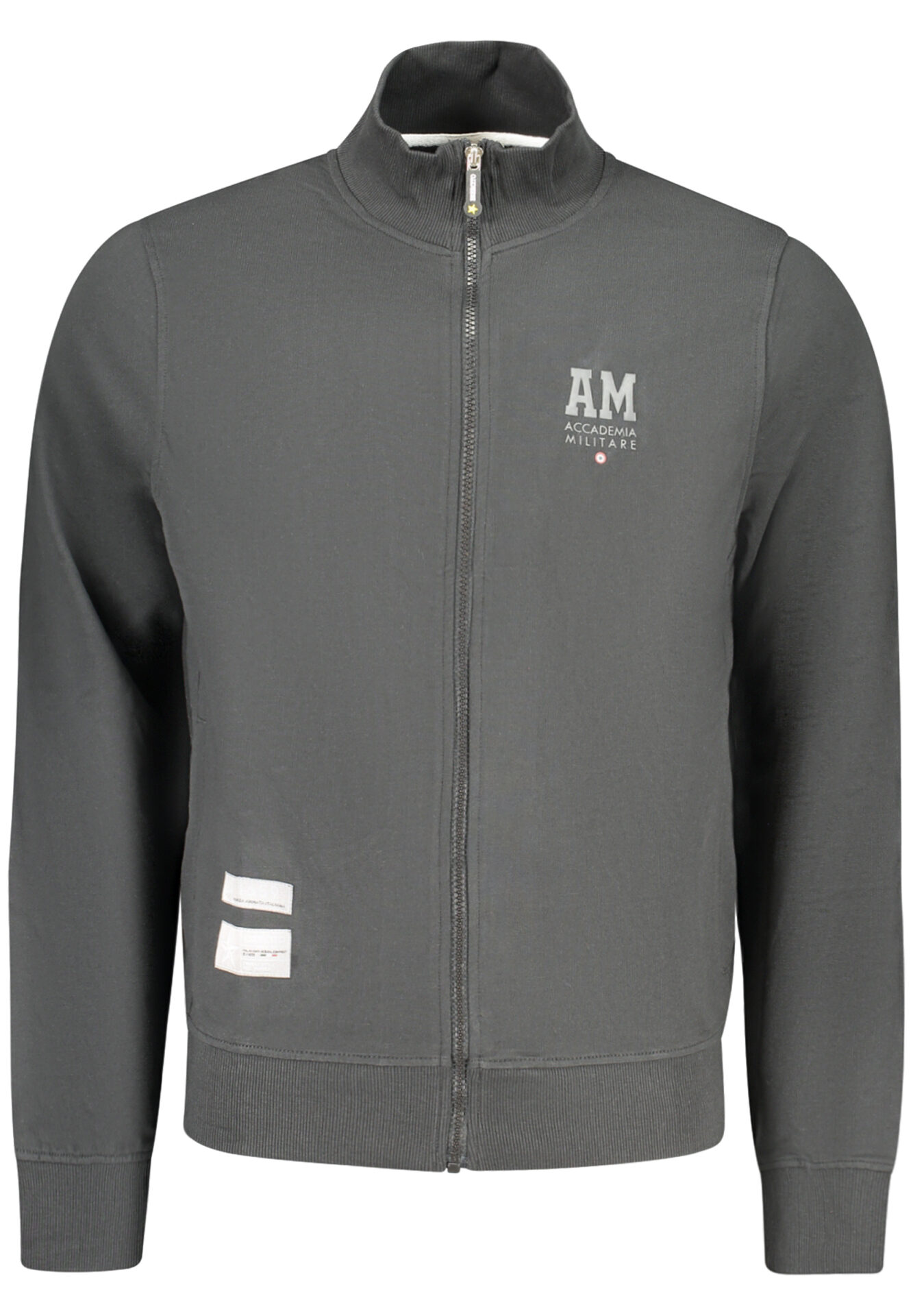 MILITARY ACADEMY MEN'S BLACK ZIP-UP SWEATSHIRT