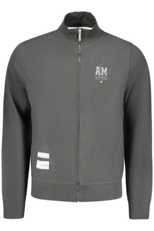 MILITARY ACADEMY MEN'S BLACK ZIP-UP SWEATSHIRT