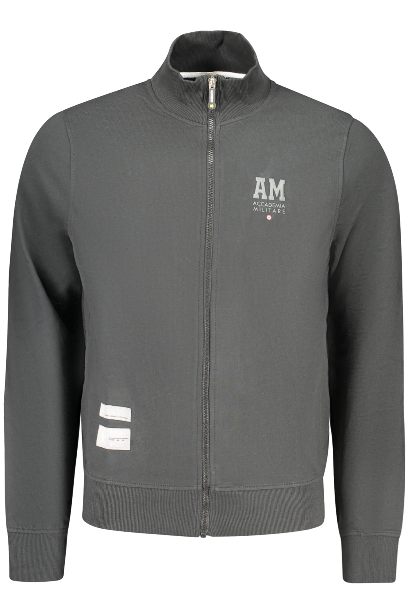 MILITARY ACADEMY MEN'S BLACK ZIP-UP SWEATSHIRT MILITARY ACADEMY MEN'S BLACK ZIP-UP SWEATSHIRT