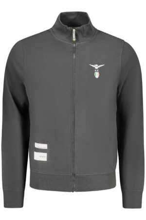 MILITARY ACADEMY MEN'S BLACK ZIP-UP SWEATSHIRT