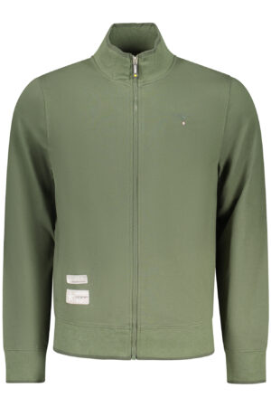 MILITARY ACADEMY MEN'S GREEN ZIP-UP SWEATSHIRT