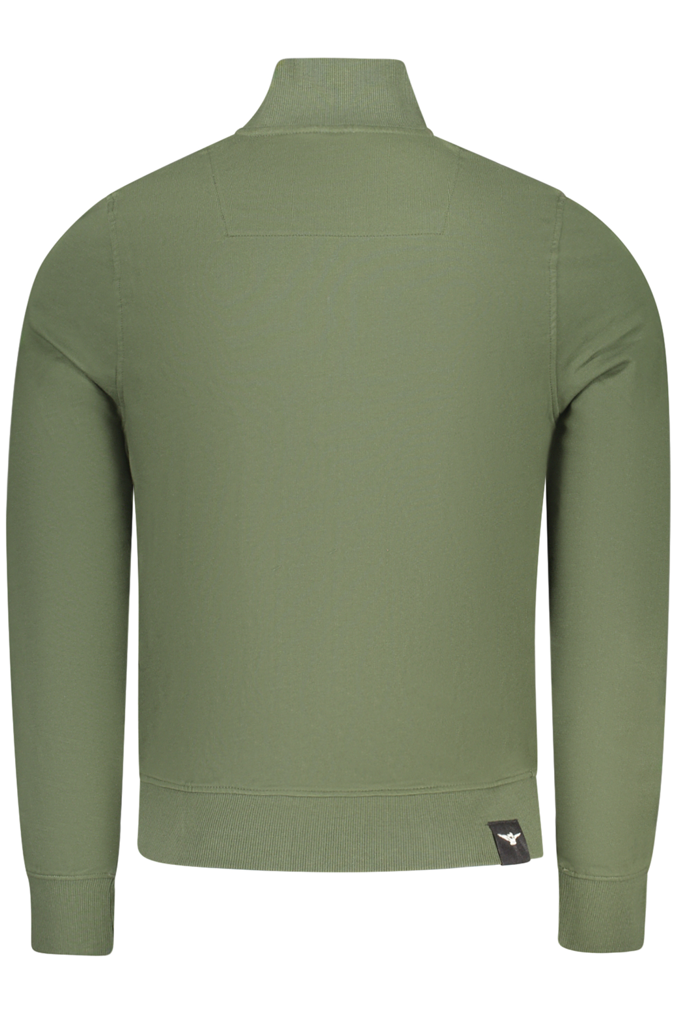 MILITARY ACADEMY MEN'S GREEN ZIP-UP SWEATSHIRT MILITARY ACADEMY MEN'S GREEN ZIP-UP SWEATSHIRT - Image 2