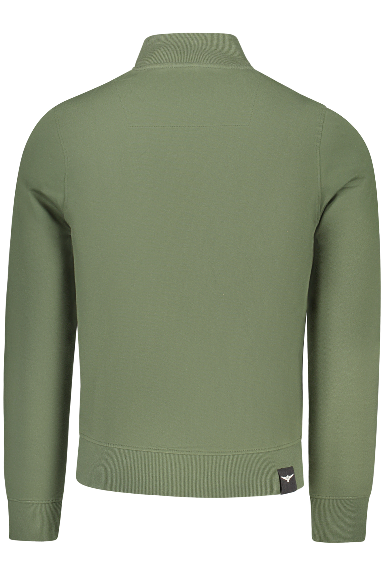 MILITARY ACADEMY MEN'S GREEN ZIP-UP SWEATSHIRT MILITARY ACADEMY MEN'S GREEN ZIP-UP SWEATSHIRT - Image 2