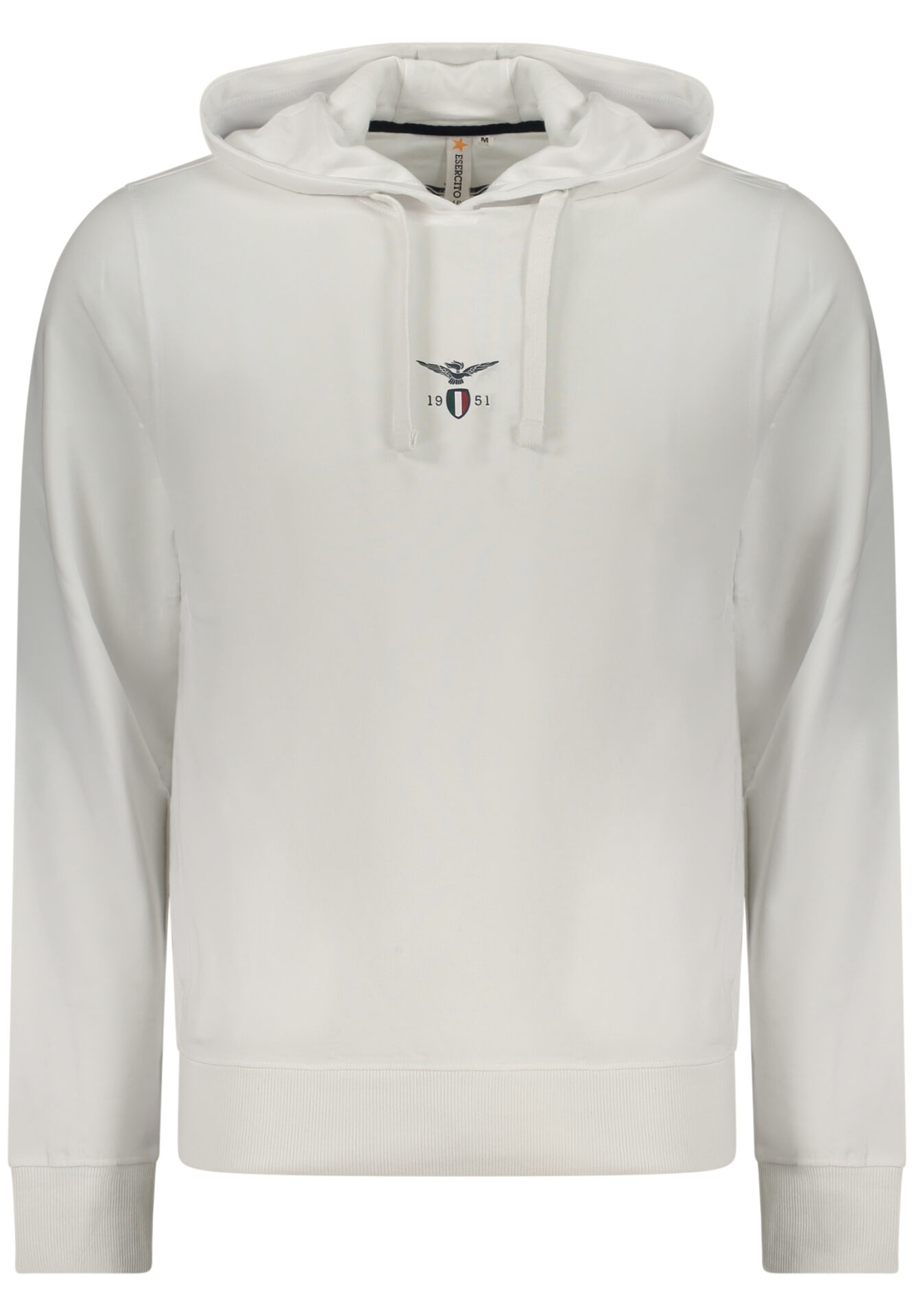 MILITARY ACADEMY MEN'S WHITE ZIP-UP SWEATSHIRT