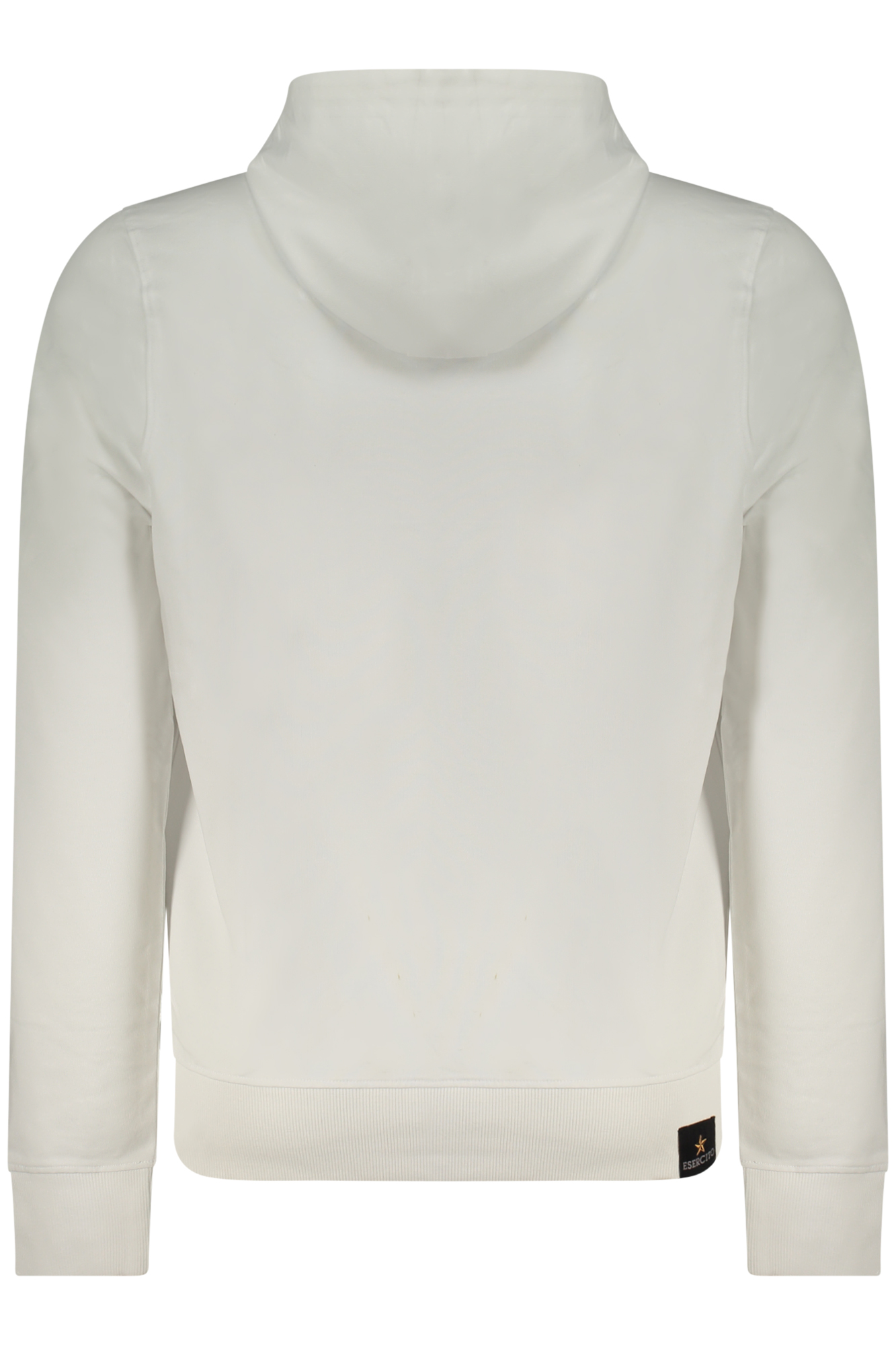 MILITARY ACADEMY MEN'S WHITE ZIP-UP SWEATSHIRT MILITARY ACADEMY MEN'S WHITE ZIP-UP SWEATSHIRT - Image 2