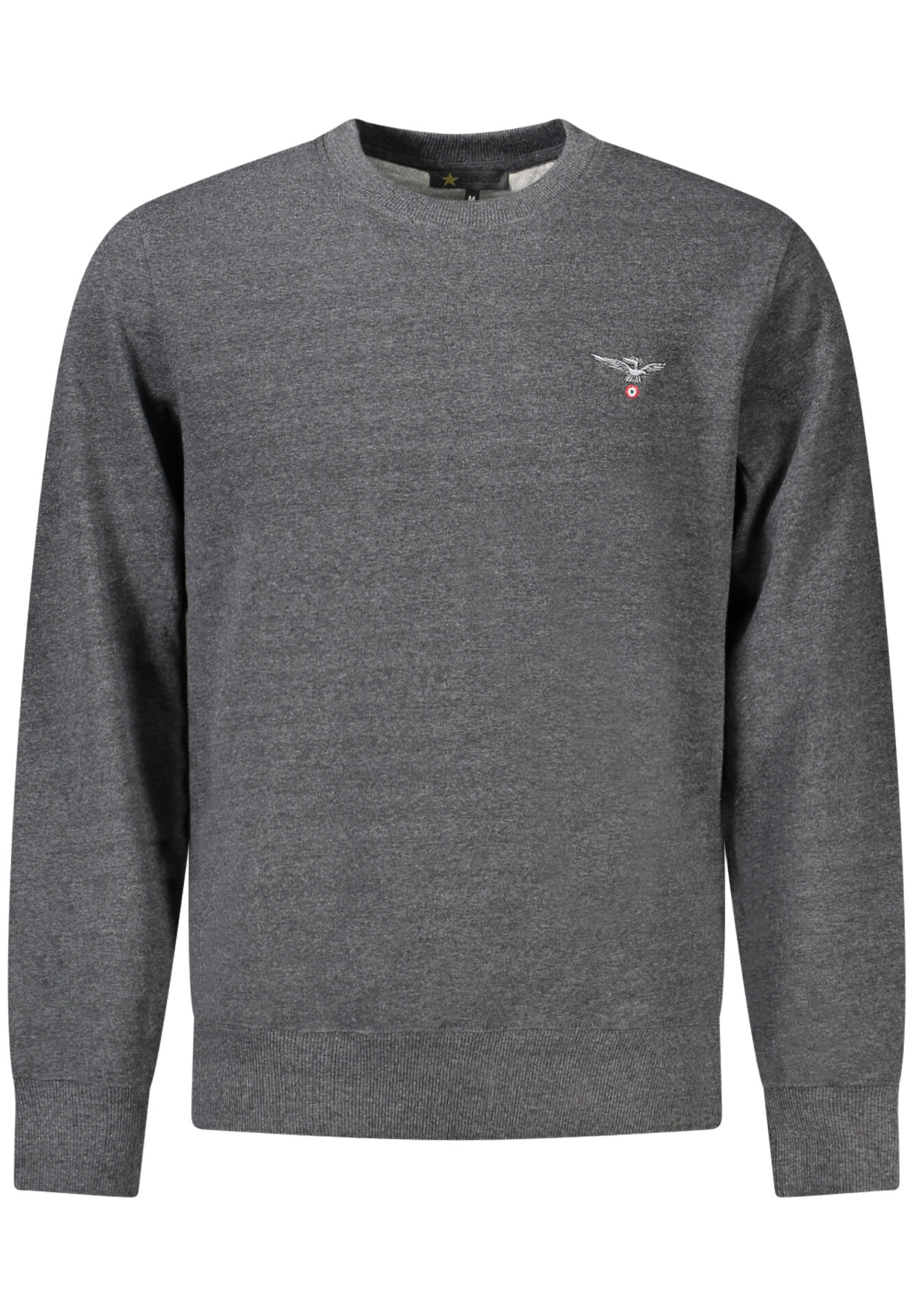 MILITARY ACADEMY MEN'S ZIP-UP SWEATSHIRT, GREY