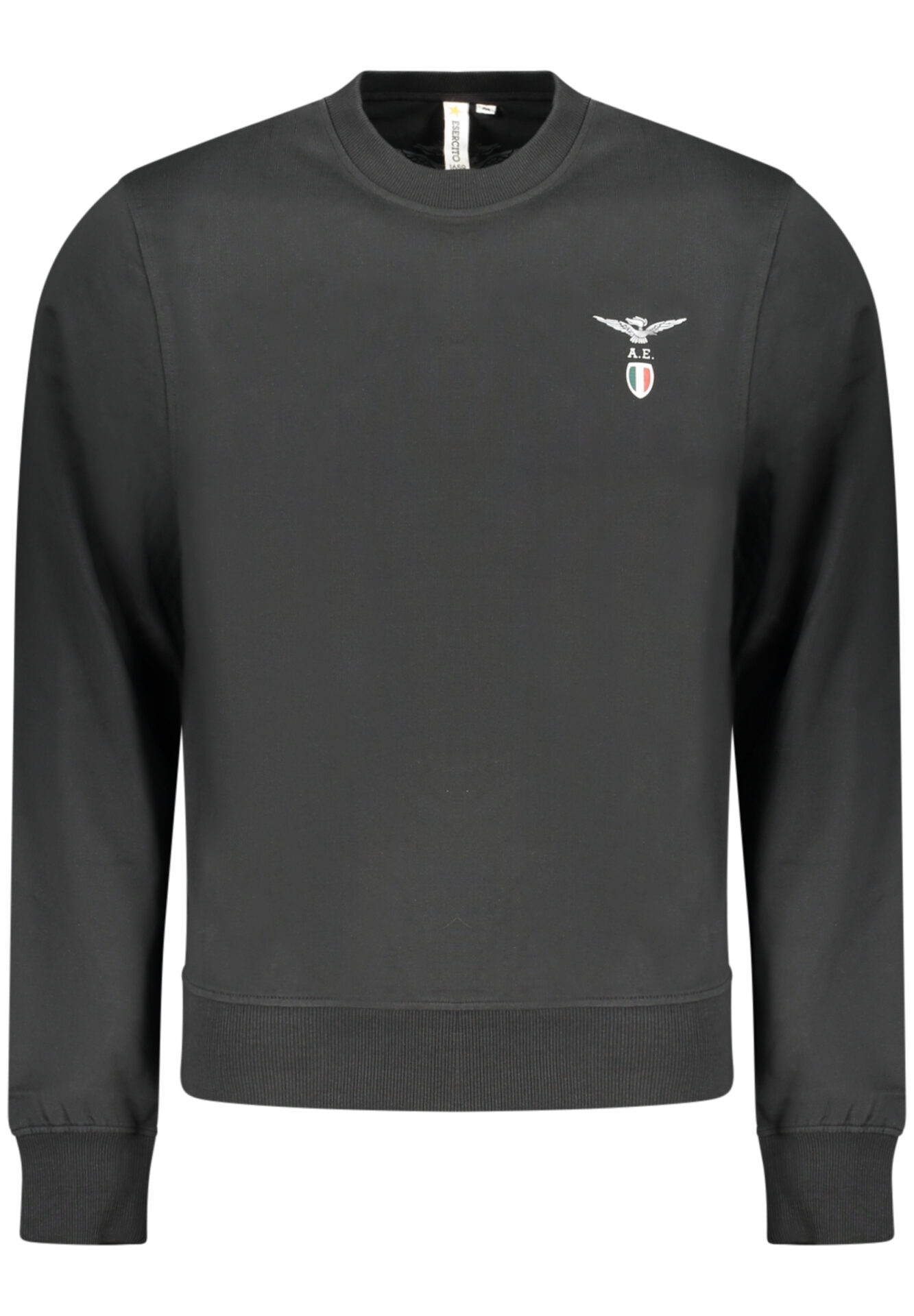 MILITARY ACADEMY MEN'S BLACK ZIP-UP SWEATSHIRT
