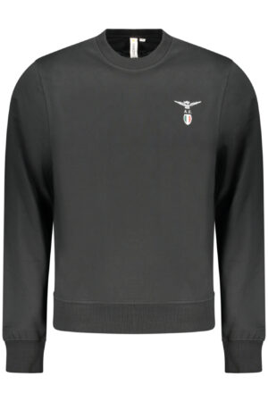 MILITARY ACADEMY MEN'S BLACK ZIP-UP SWEATSHIRT