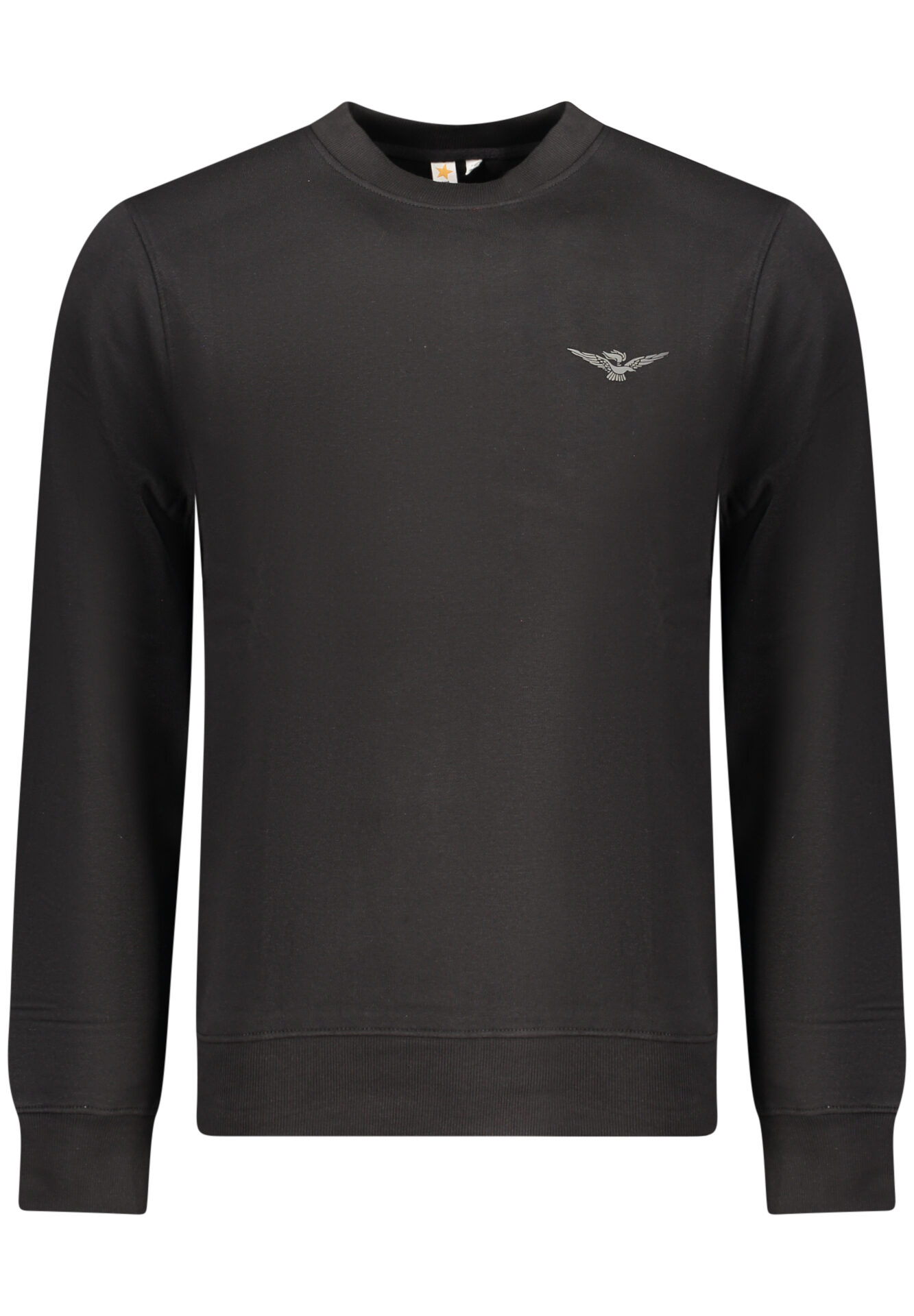 MILITARY ACADEMY MEN'S BLACK ZIP-UP SWEATSHIRT