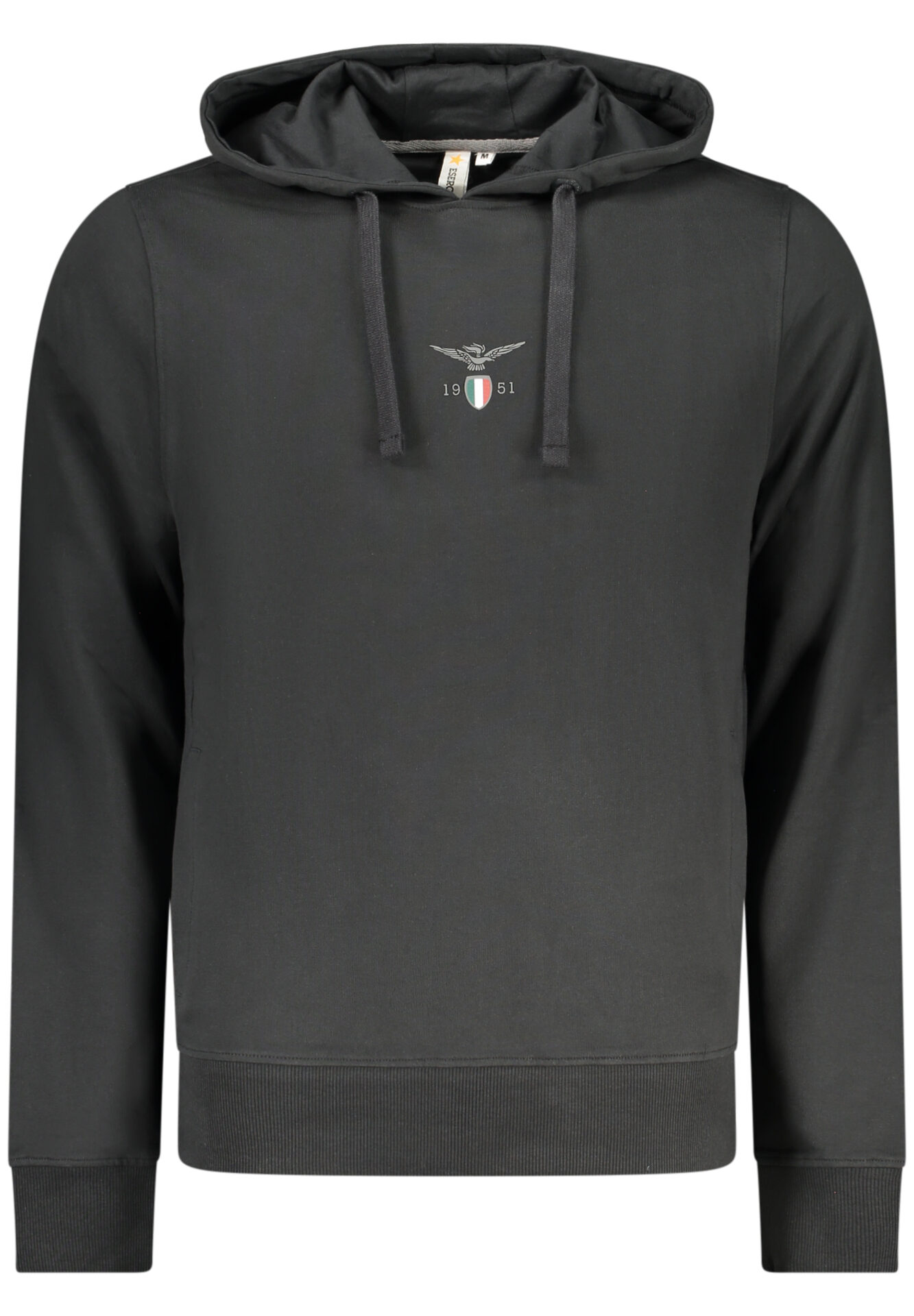 MILITARY ACADEMY MEN'S BLACK ZIP-UP SWEATSHIRT