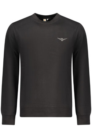 MILITARY ACADEMY MEN'S BLACK ZIP-UP SWEATSHIRT