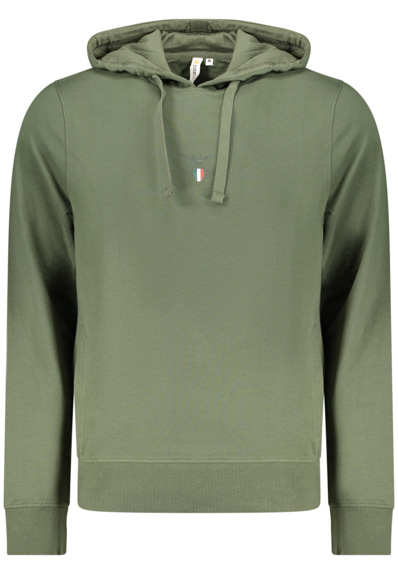 MILITARY ACADEMY MEN'S ZIP-UP SWEATSHIRT, GREEN