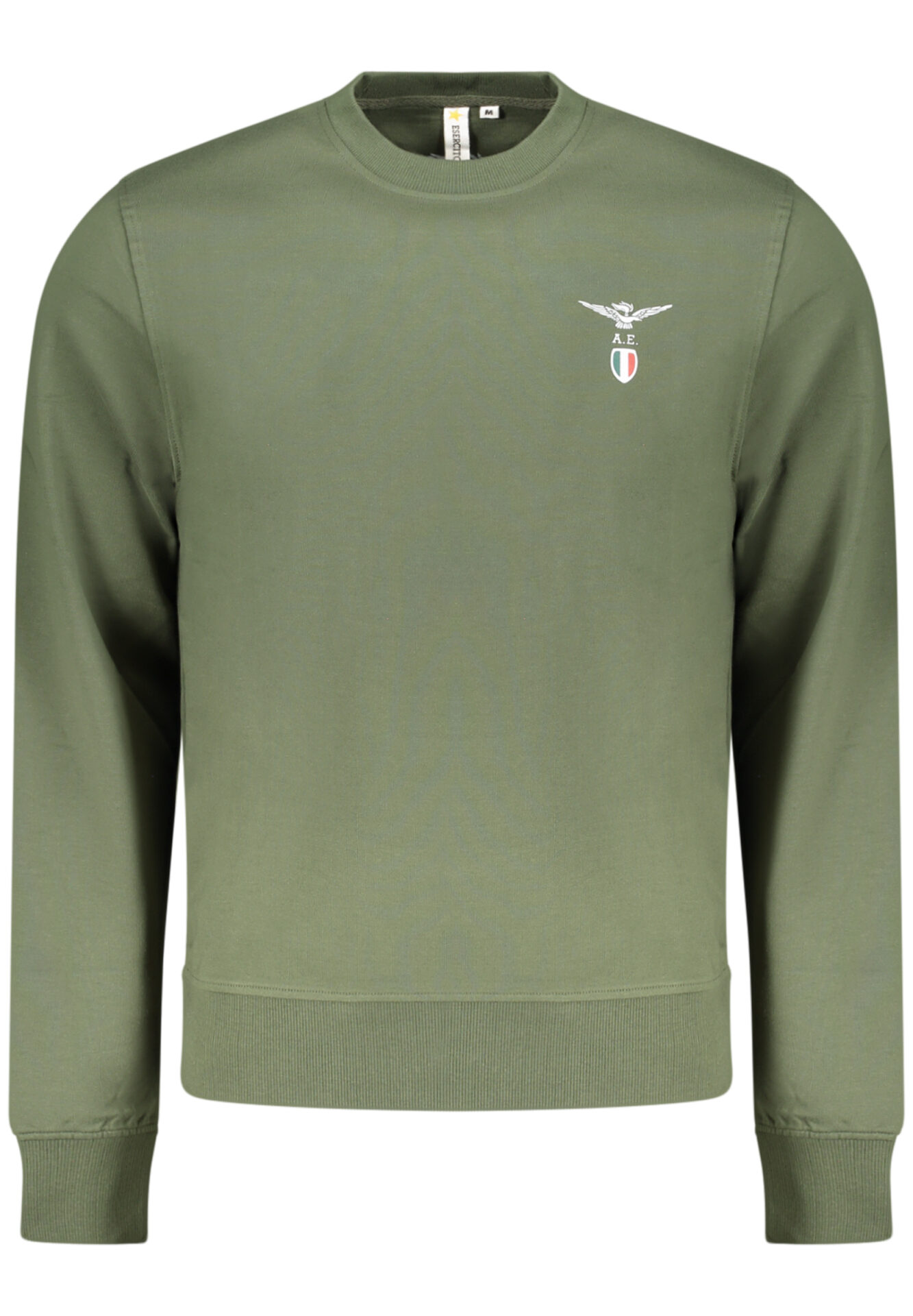 MILITARY ACADEMY MEN'S ZIP-UP SWEATSHIRT, GREEN