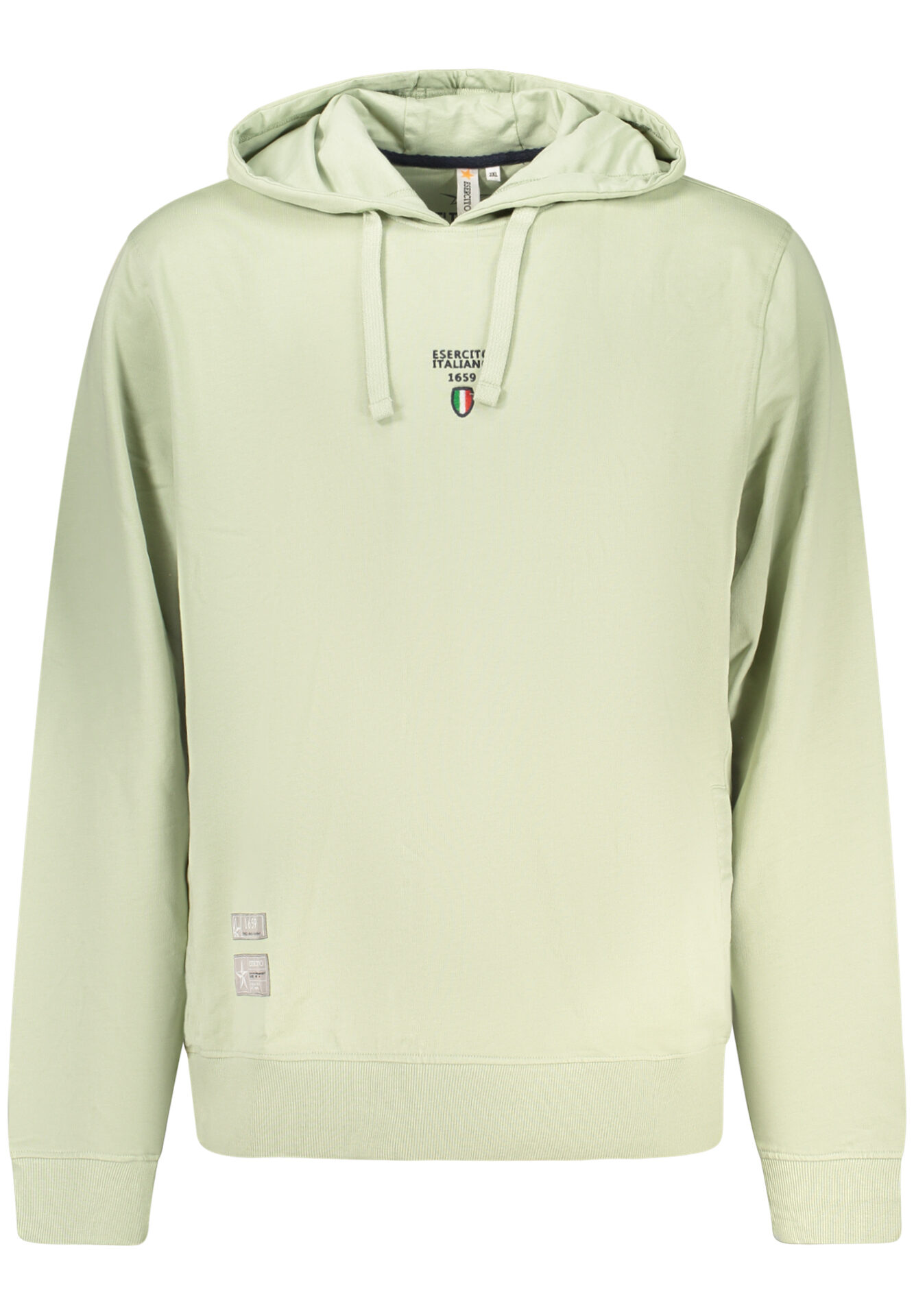 MILITARY ACADEMY MEN'S ZIP-UP SWEATSHIRT, GREEN