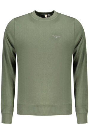 MILITARY ACADEMY MEN'S ZIP-UP SWEATSHIRT, GREEN