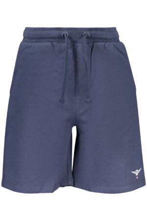 MILITARY ACADEMY MEN'S BLUE SHORT TRACKSUIT TROUSERS