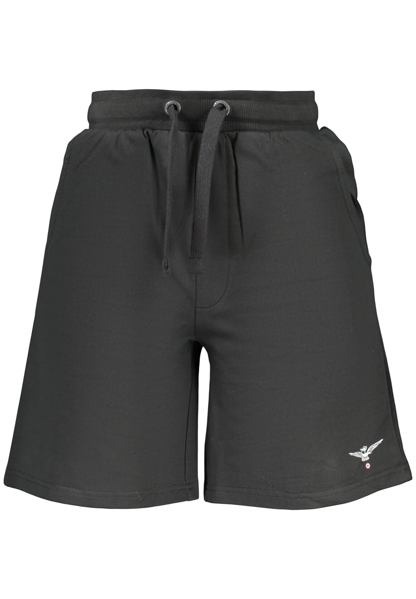 MILITARY ACADEMY MEN'S BLACK SHORT TRACKSUIT TROUSERS